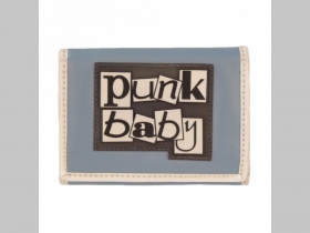 Peňaženka PUNK BABY bledomodrá materiál: imitácia kože  rozmery: 14,5x10x2cm